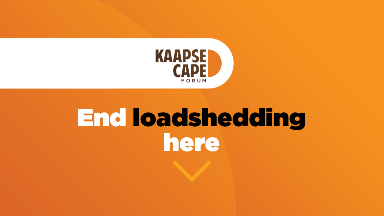 Bring loadshedding to an end in this way