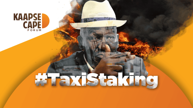#TaxiStaking: Die tyd is NOU dat die Wes-Kaap ons polisiëring self moet bestuur.