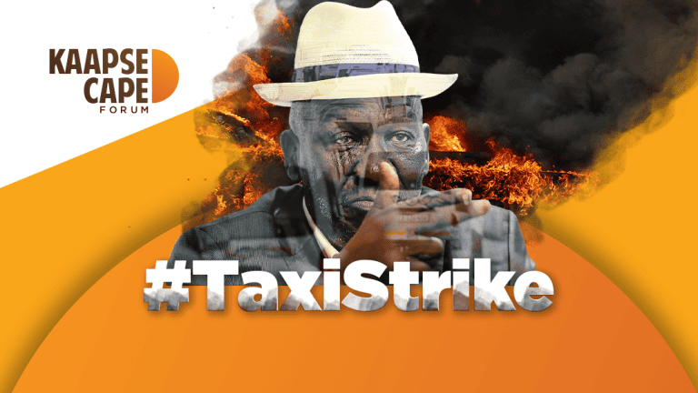 #TaxiStrike: The time is NOW for the Western Cape to take over the management of our policing.#TaxiStrike:
