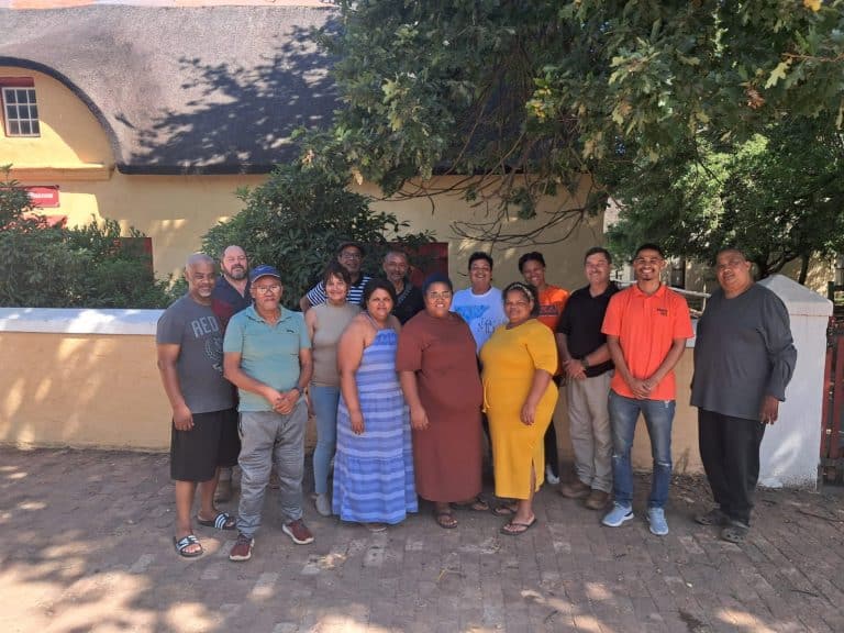 Role players take first step to improve safety of the Genadendal community